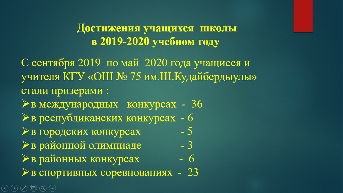Достижения учащихся  школы в 2019-2020 учебном году